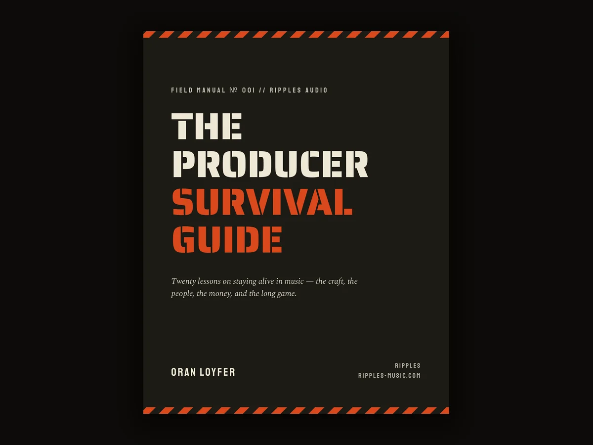 The Producer Survival Guide - field manual cover